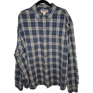 Duluth Trading Men's Flannel Shirt Size 2XL